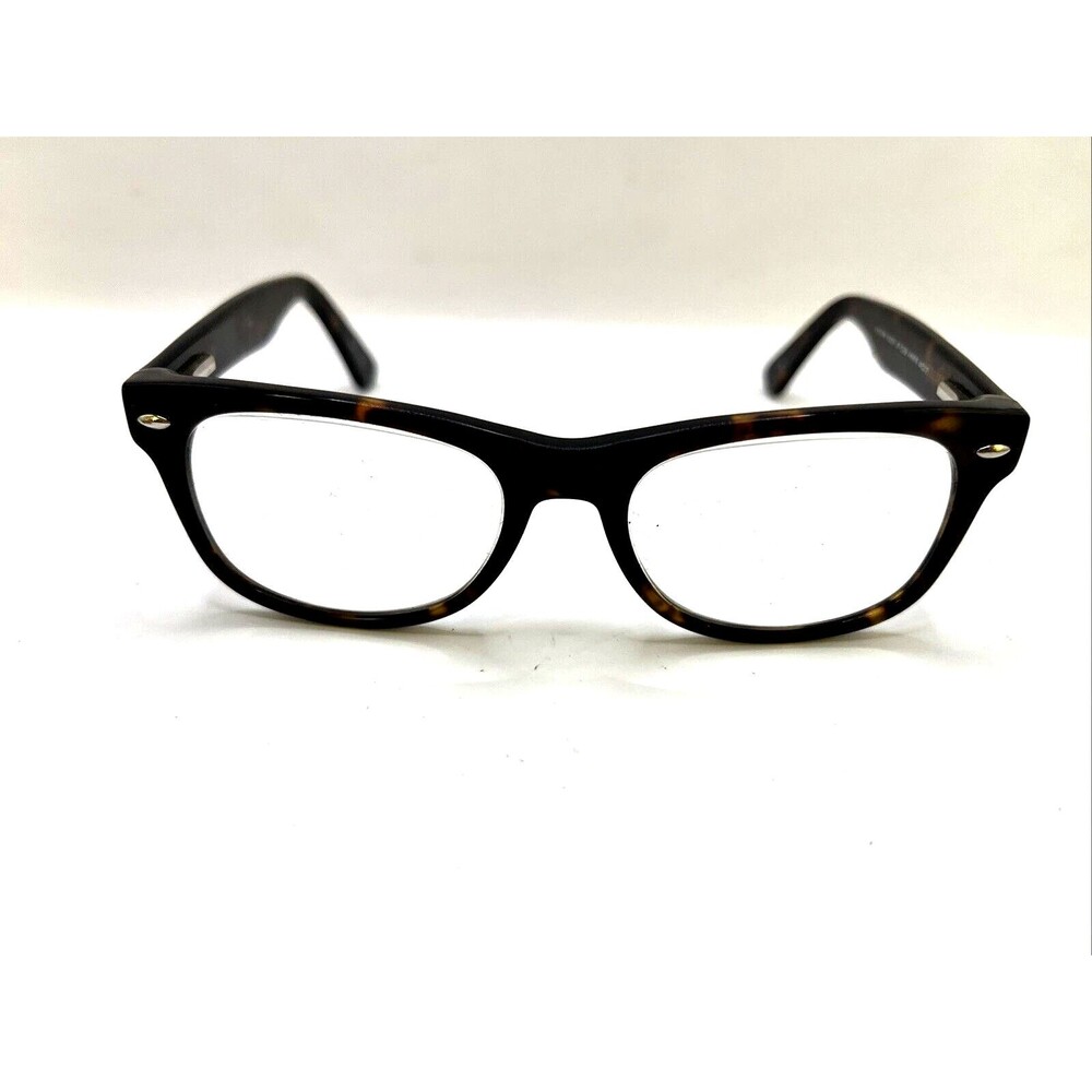 Modern Eyeglasses Giddy Up Deni Amber Designer Frames Only Brown 48-17-135